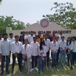 Industrial visit to Modern Coach Factory, Rae Bareli