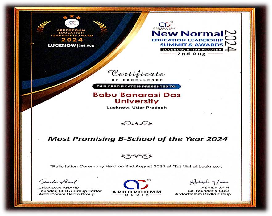 ArdorComm Education Leadership Award 2024