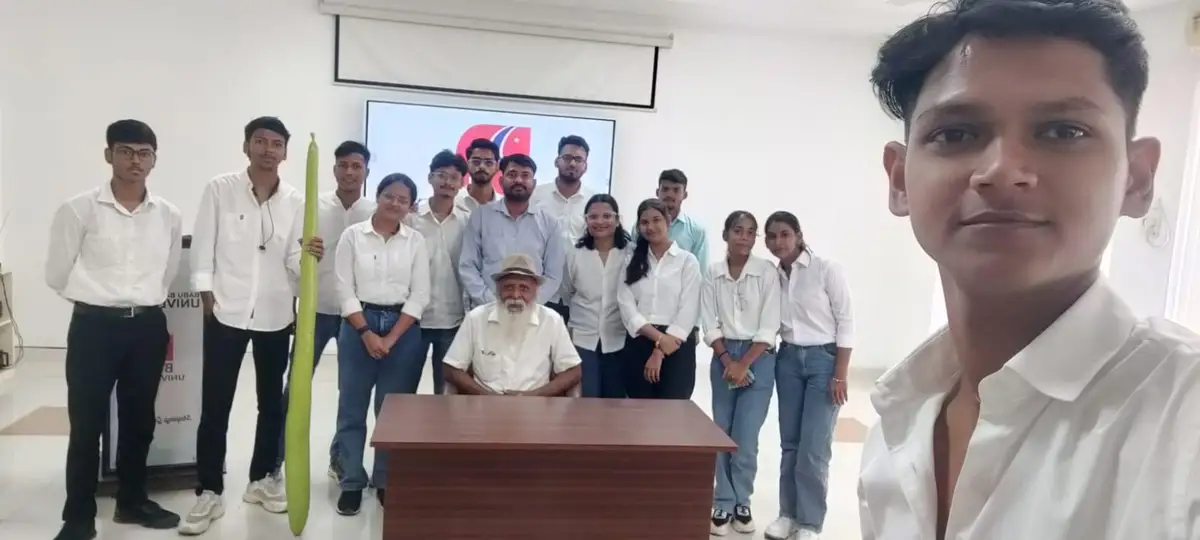 Guest Lecture by Dr. S. P. Singh at the School of Agricultural Sciences